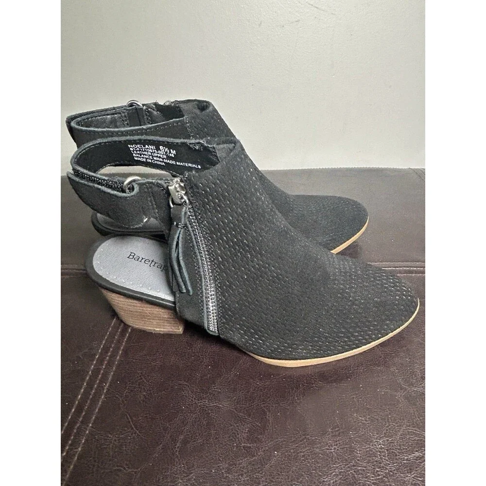 Baretraps Noelani Bootie Black Size 6.5